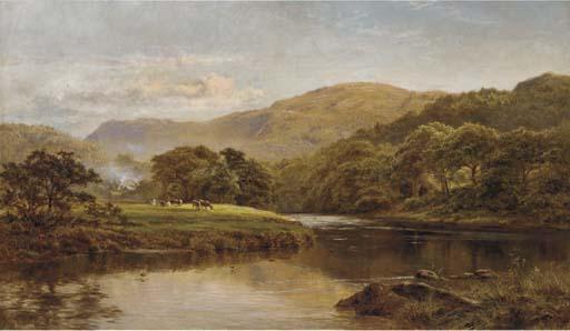 Robert Gallon - The tranquil river, Summer