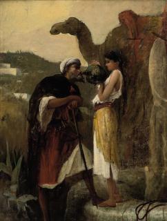 Robert Gavin, R.S.A. - Rebekah at the well
