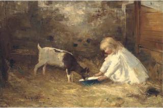 Robert Gemmell Hutchison, R.S.A., R.S.W. - The kid