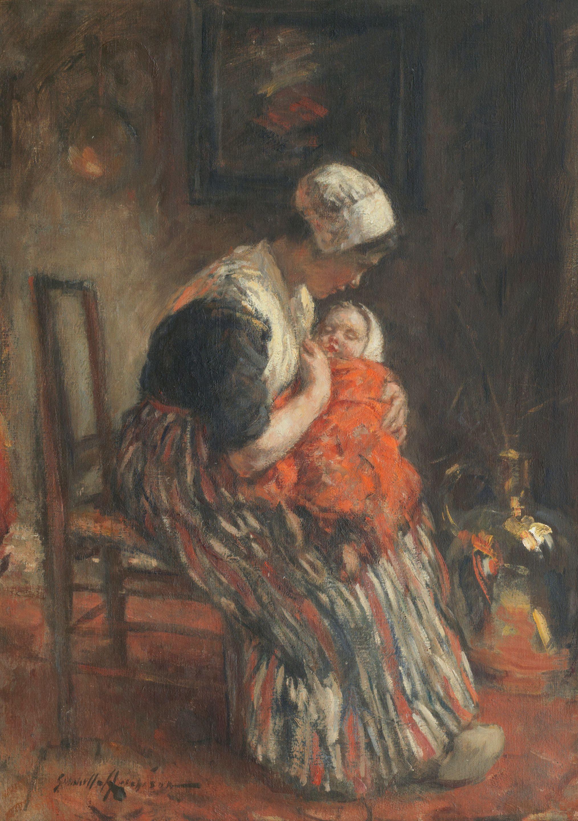 Robert Gemmell Hutchison RSA RBA ROI RSW - Lullaby