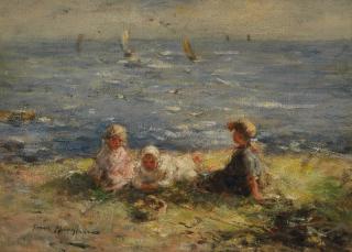 Robert Gemmell Hutchison Rsa Rba Roi Rsw - \'Summer, St Abbs\'