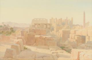 Robert George Talbot Kelly, R.I., R.B.A. - \'Karnak\'