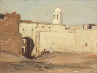 Robert Gibb RSA - Mosque at Assouan