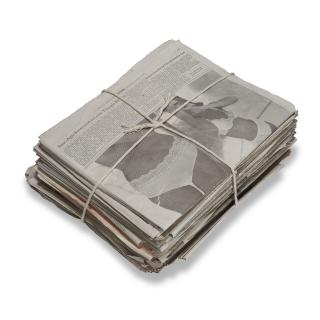 Robert Gober - Newspaper