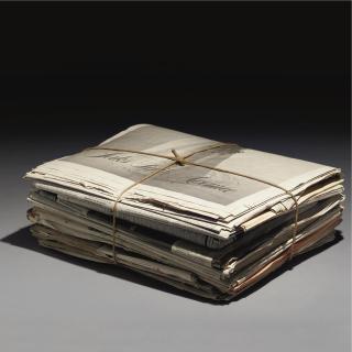 Robert Gober - Newspaper