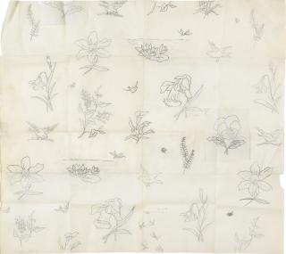 Robert Gober - Study For The Slip-Covered Armchair