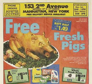 Robert Gober - [Untitled] (cooked pig)