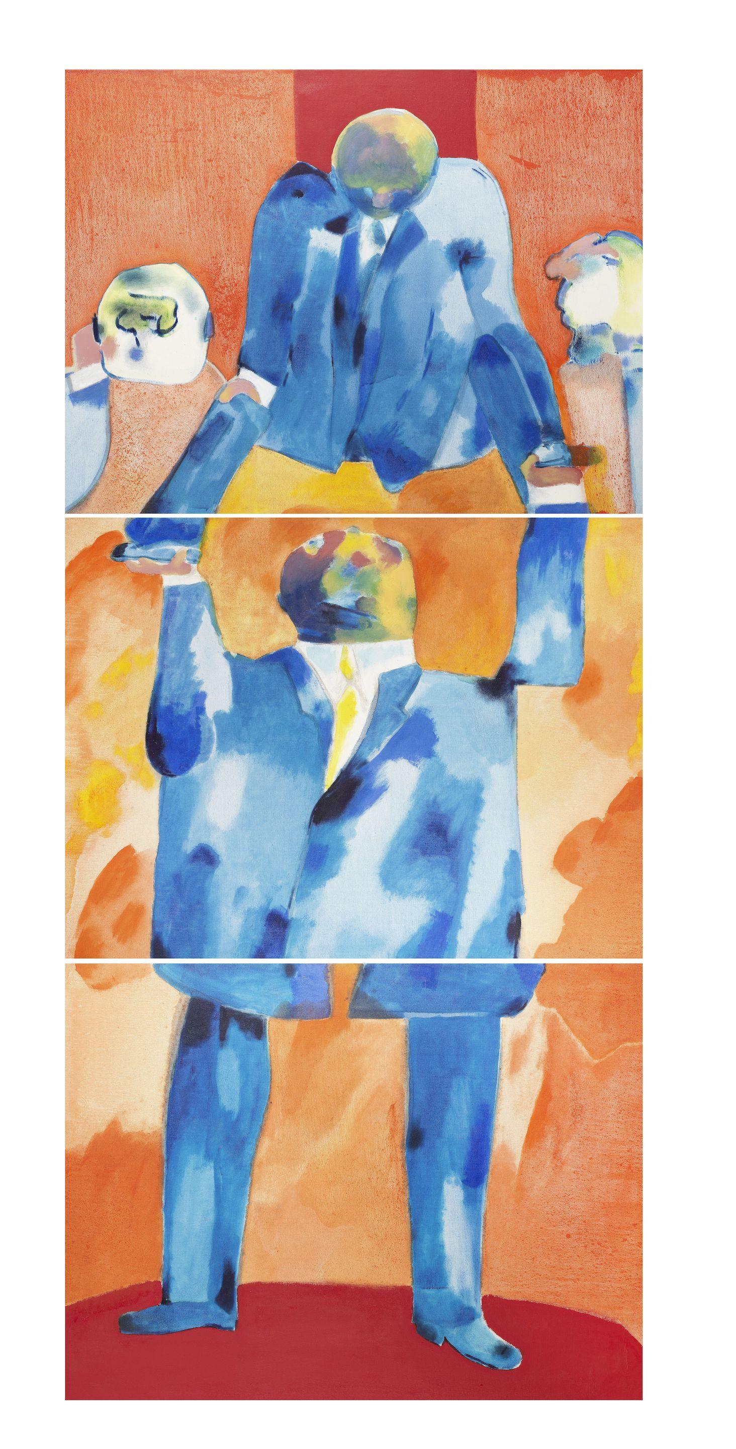 Robert Griffiths Hodgins - Balancing Act: a triptych (2003)