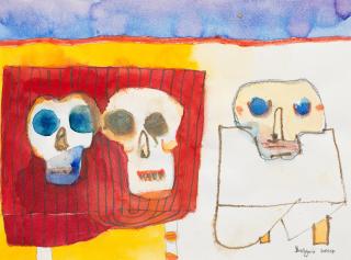 Robert Griffiths Hodgins - Skulls