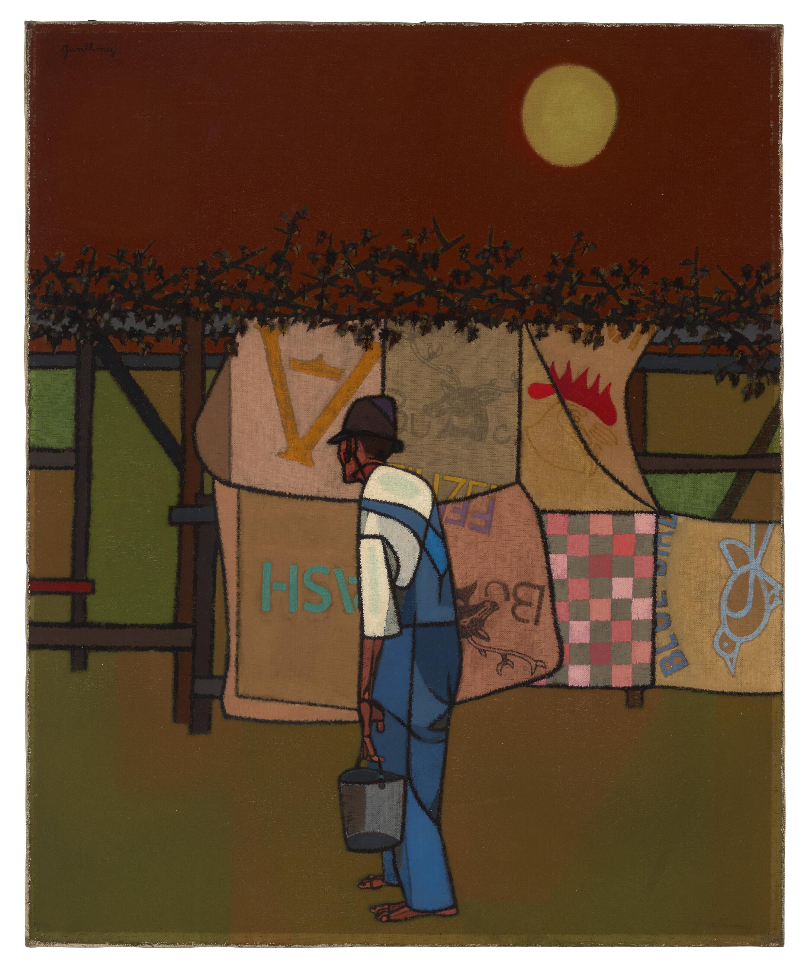 Robert Gwathmey - Boughs and Bags for Shade