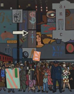 Robert Gwathmey - Cityscape