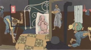 Robert Gwathmey - Rural Home Front (Williams 2)