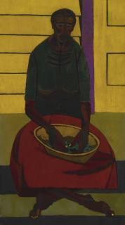 Robert Gwathmey - Shelling Peas