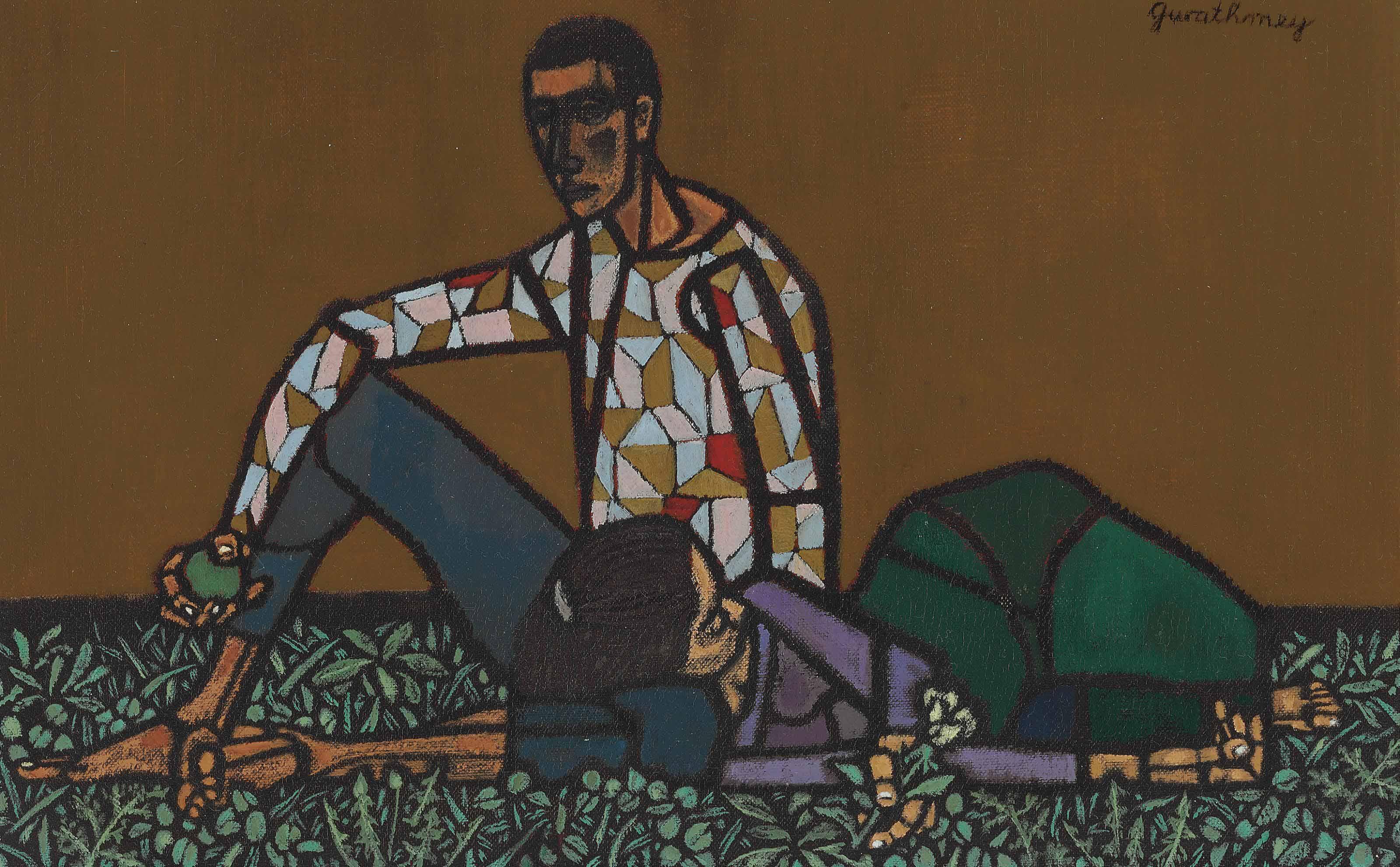 Robert Gwathmey - Study for \'Muse\'