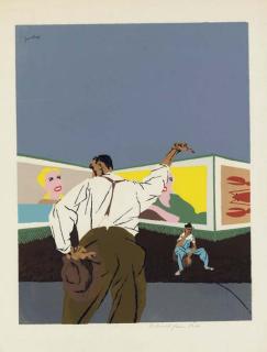 Robert Gwathmey - The Hitchhiker (Williams 1)