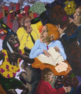 Robert H. Colescott - They\'Re Not In The Book, Professor...