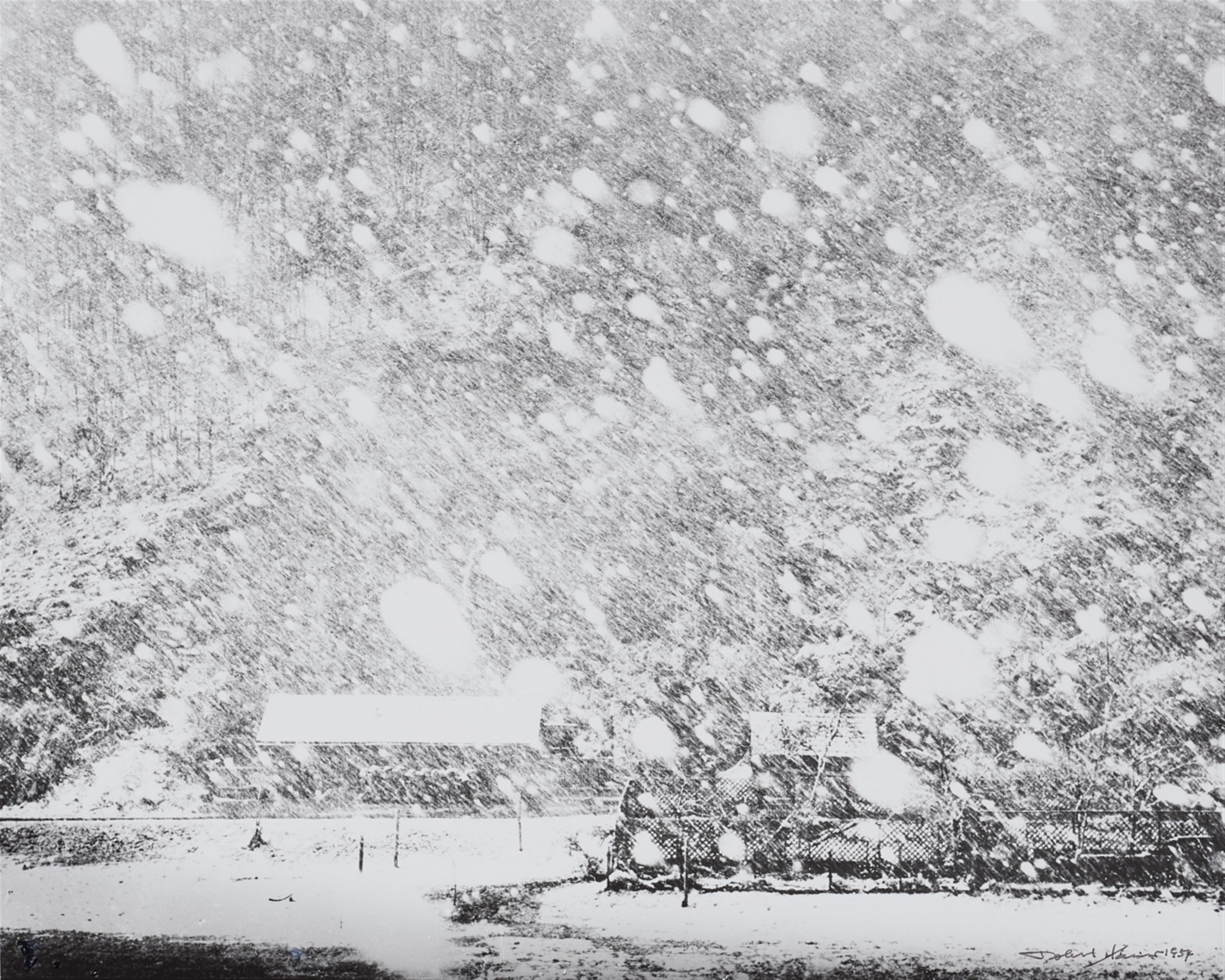 Robert Häusser - Schneetreiben I