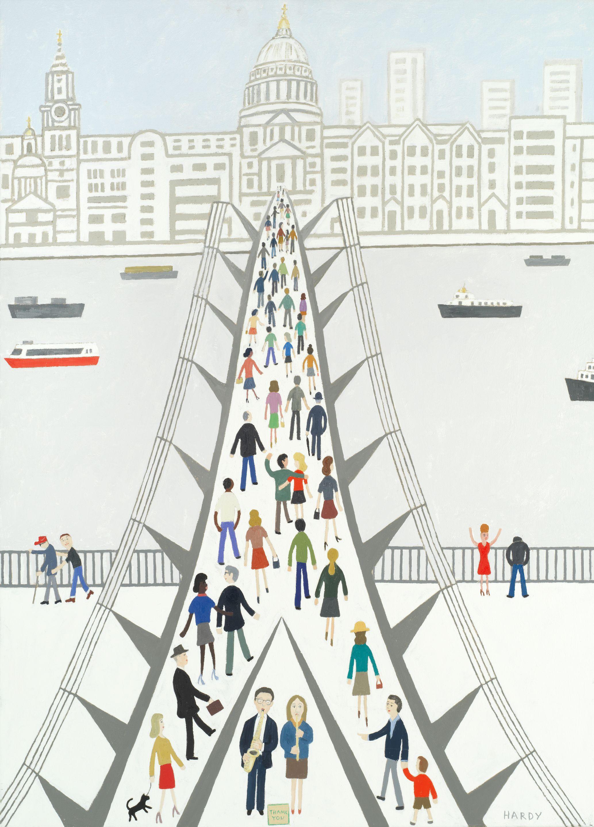 Robert Hardy - Crossing the River