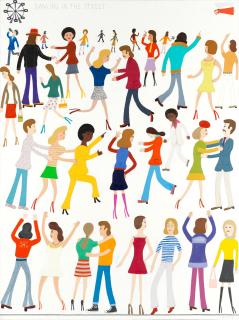 Robert Hardy - Dancing in the Street, 2017