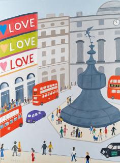 Robert Hardy - Statue of Eros - Piccadilly Circus