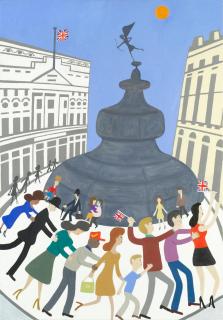 Robert Hardy - Statue of Eros