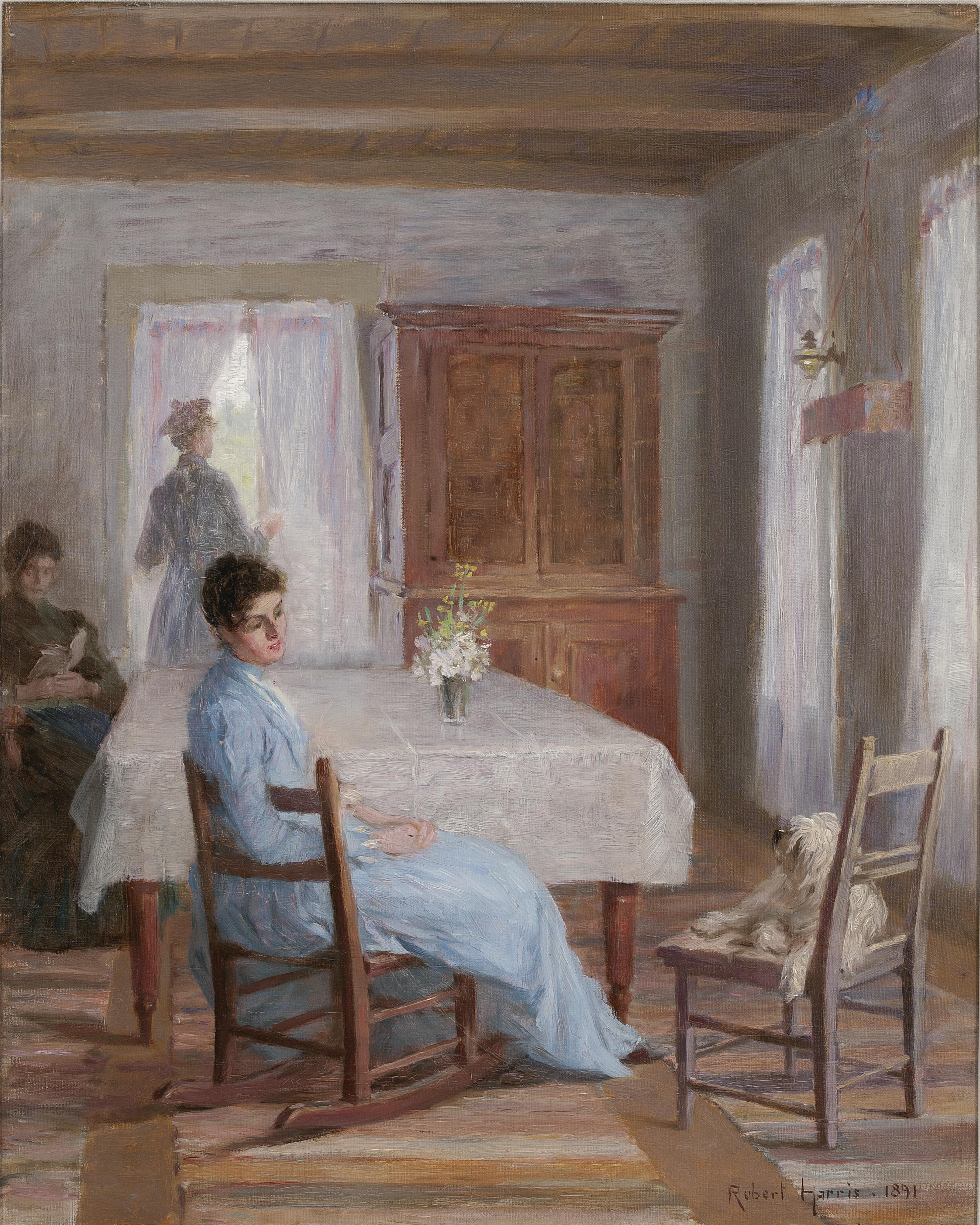 Robert Harris - Interior With Elizabeth Putnam