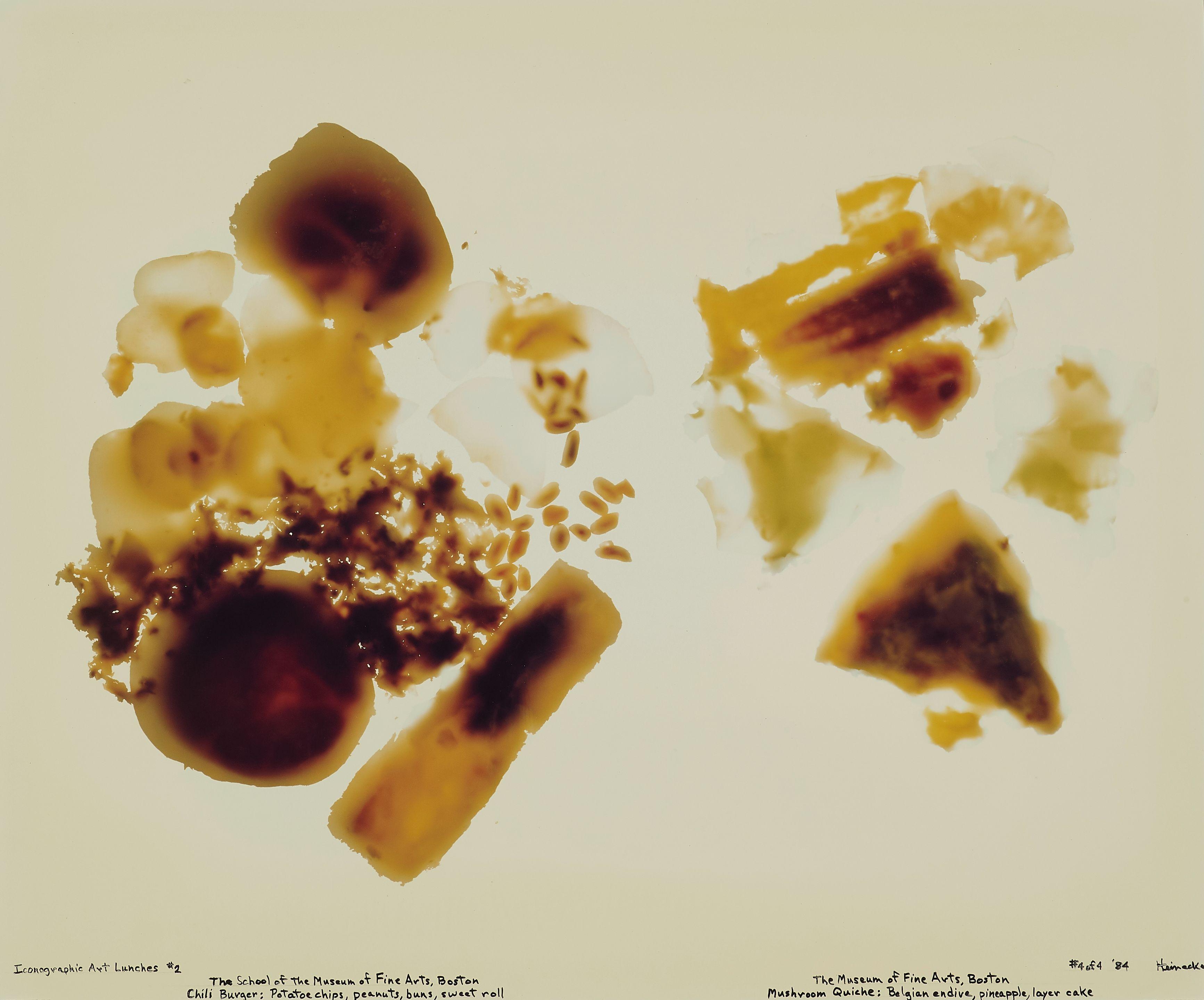 Robert Heinecken - Iconographic Art Lunches # 2