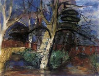 Robert Henderson Blythe, R.S.A., R.S.W. - The Mill Lade