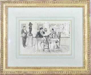 Robert Henri - At The Table