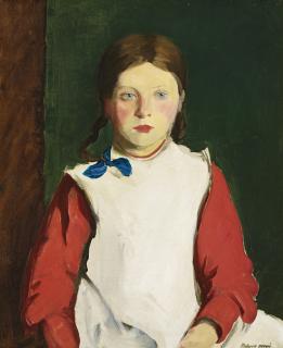 Robert Henri - Little Irish Girl