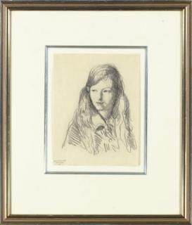 Robert Henri - Portrait of a girl