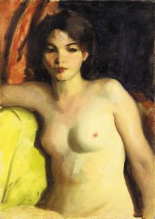 Robert Henri - Portrait of Doris Trautman, April, 1928
