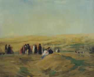 Robert Henri - Procession in Spain