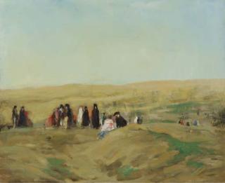 Robert Henri - Procession in Spain