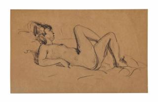 Robert Henri - Reclining nude