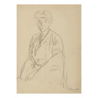 Robert Henri - Seated Woman With Shawl