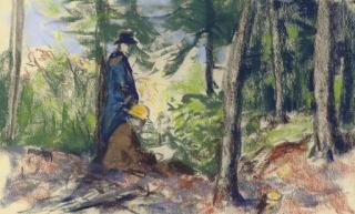 Robert Henri - Sketchers in the Woods