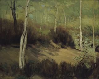 Robert Henri - Spring in the Forest of Fontainebleau