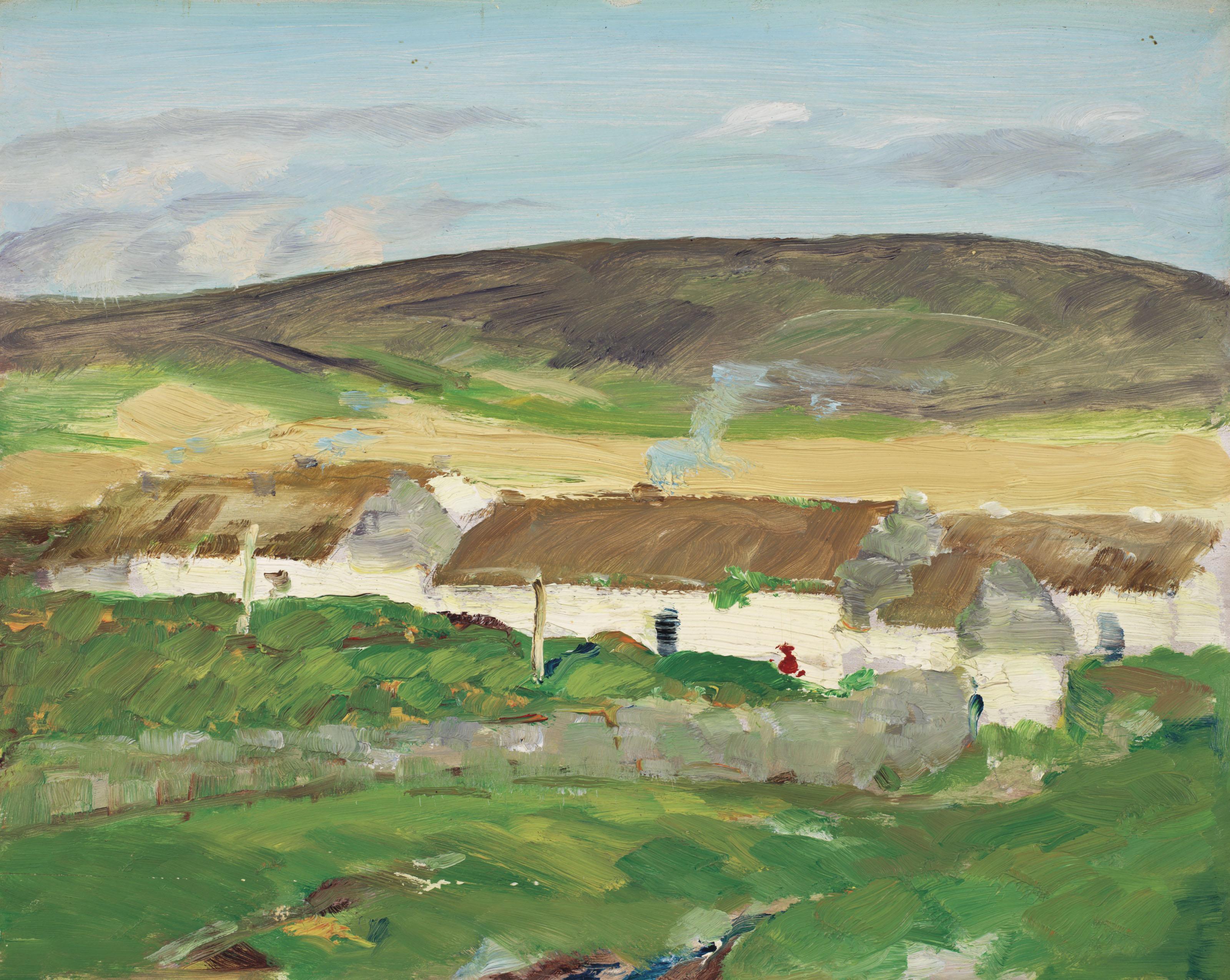 Robert Henri - The White Cottage, Ireland