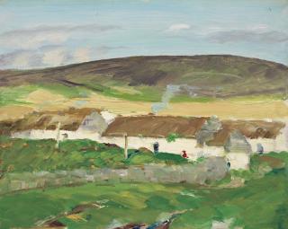 Robert Henri - The White Cottage, Ireland