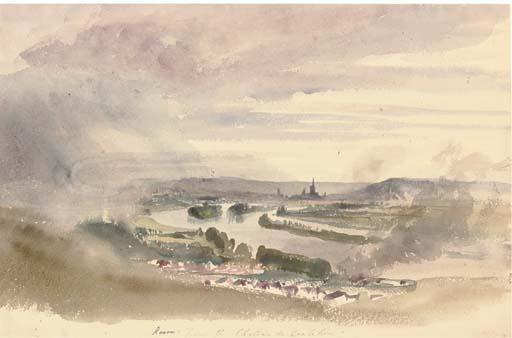 Robert Henry Cheney - Rouen from the Chateau de Cantelieu