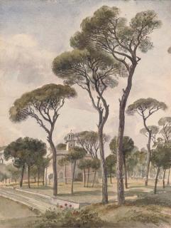 Robert Henry Cheney - The Villa Borghese, Rome