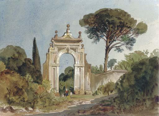 Robert Henry Cheney - The Villa Muti, Frascati
