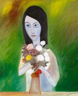 Robert Henry Dickerson - Girl and Still Life