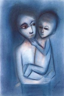 Robert Henry Dickerson - Mother and Child