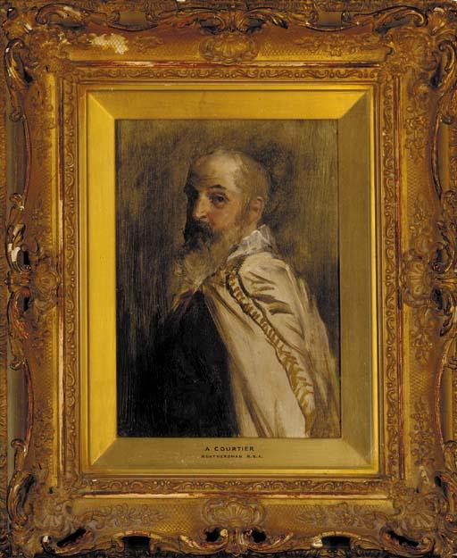 Robert Herdman, R.S.A., R.S.W. - A courtier