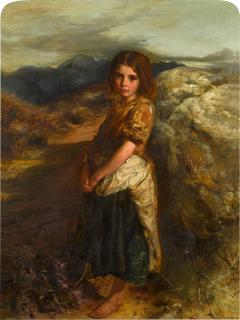 Robert Herdman, R.S.A., R.S.W. - Heather from the Hills, Arran