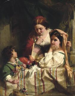 Robert Herdman, R.S.A., R.S.W. - The Balcony