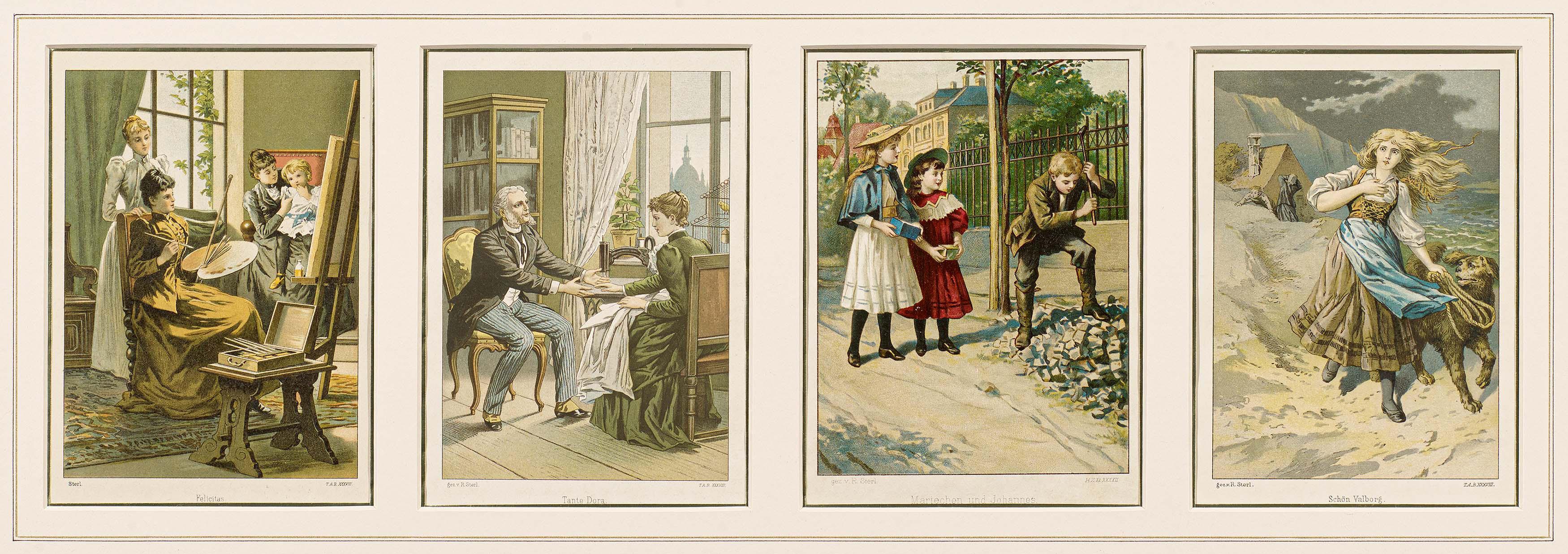 Robert Hermann Sterl - Drei Reproduktionen nach Robert Sterl