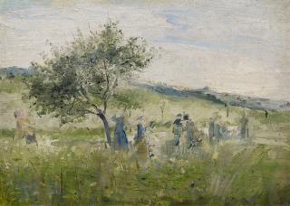 Robert Hermann Sterl - Heuernte.